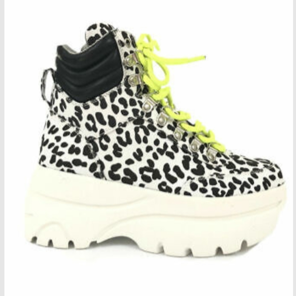 Aqua Women's Haly Platform Hiker Boots Sz 7 Bloomingdale's Exclusive